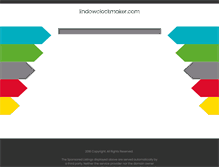 Tablet Screenshot of lindowclockmaker.com